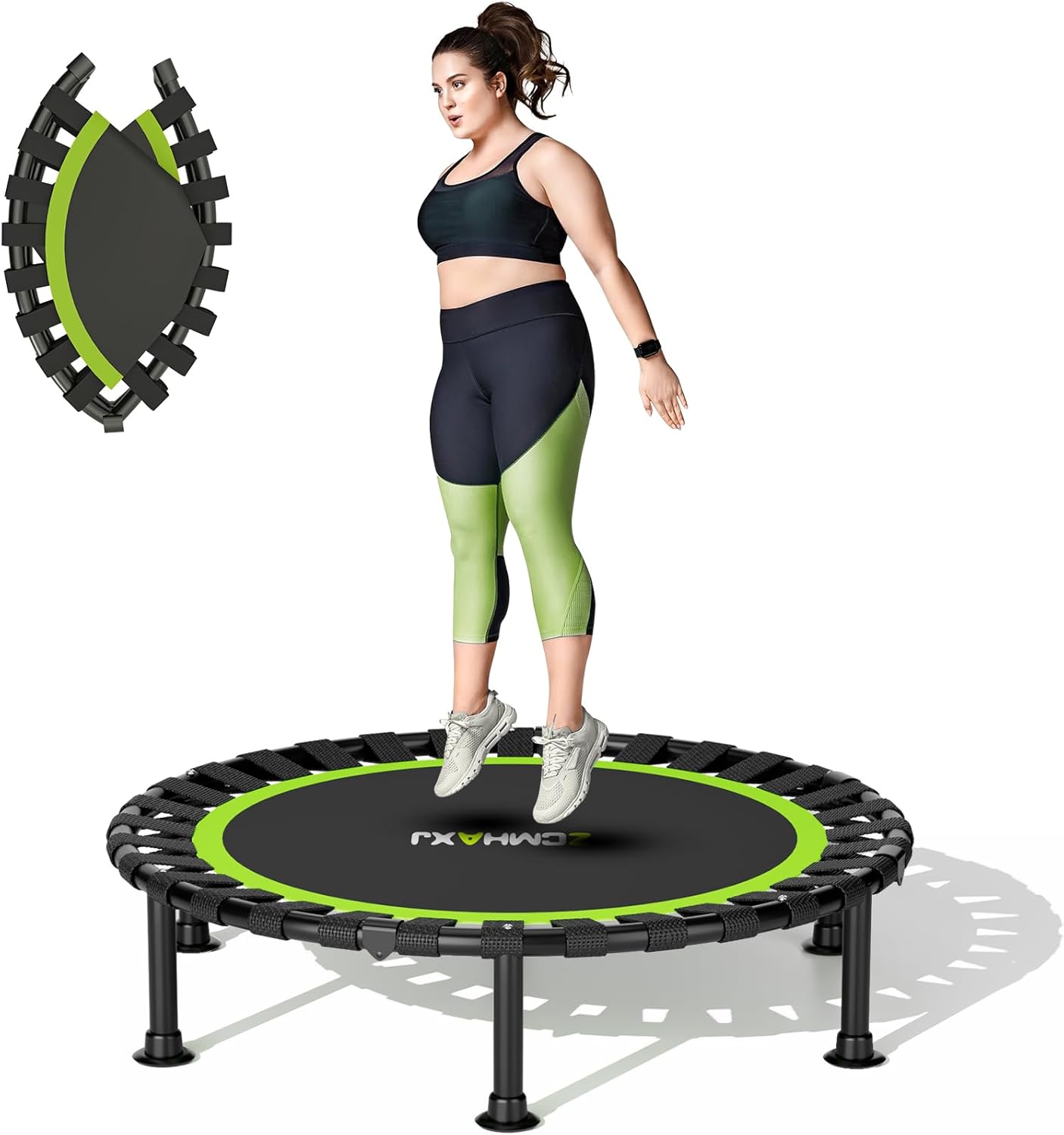 Trampoline Mini Indoor - Foldable Mini Trampoline, 40