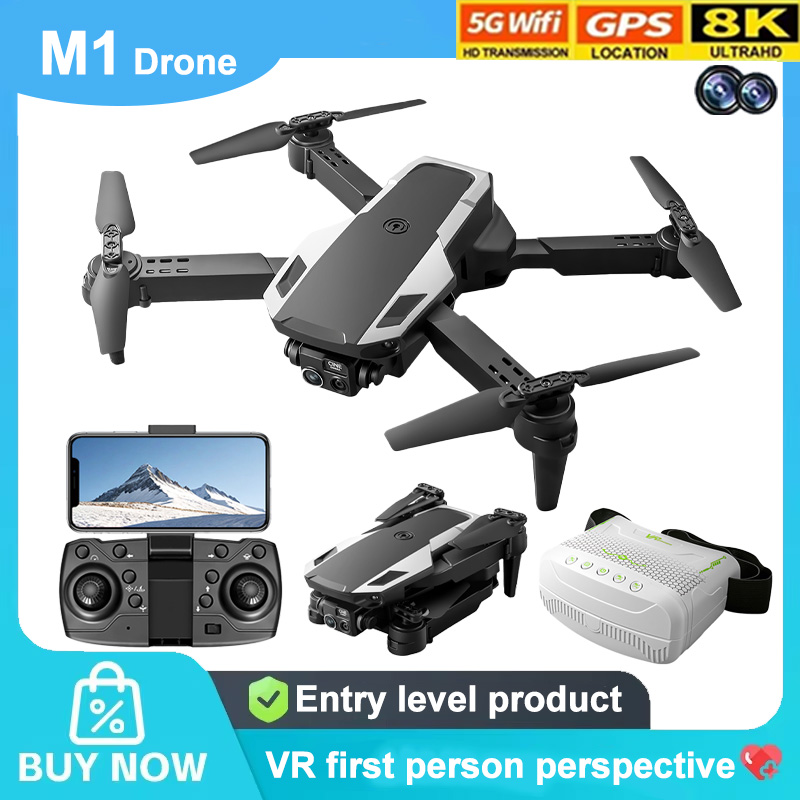 Kids Toys Drone - M1 Foldable Drone HD Camera Optical