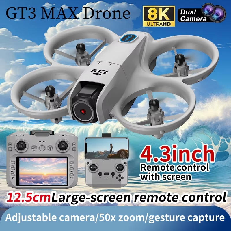 Kids Toys Drone - New GT3/GT3 MAX Drone 8K HD