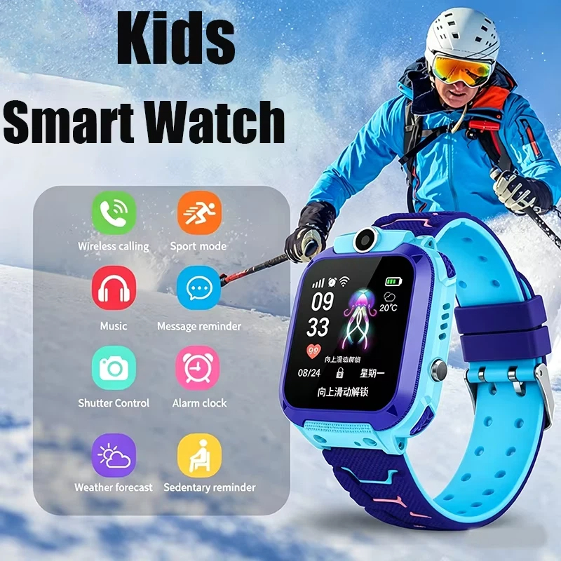 Kids Smartwatch Gps - Kids Smart Watch with SOS Antilost