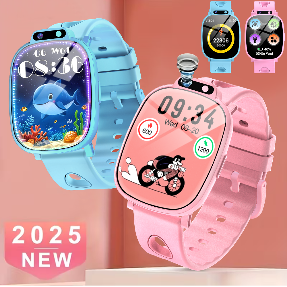 Kids Smartwatch Gps - LAXASFIT Children's Smartwatch 1.88inch HD Display
