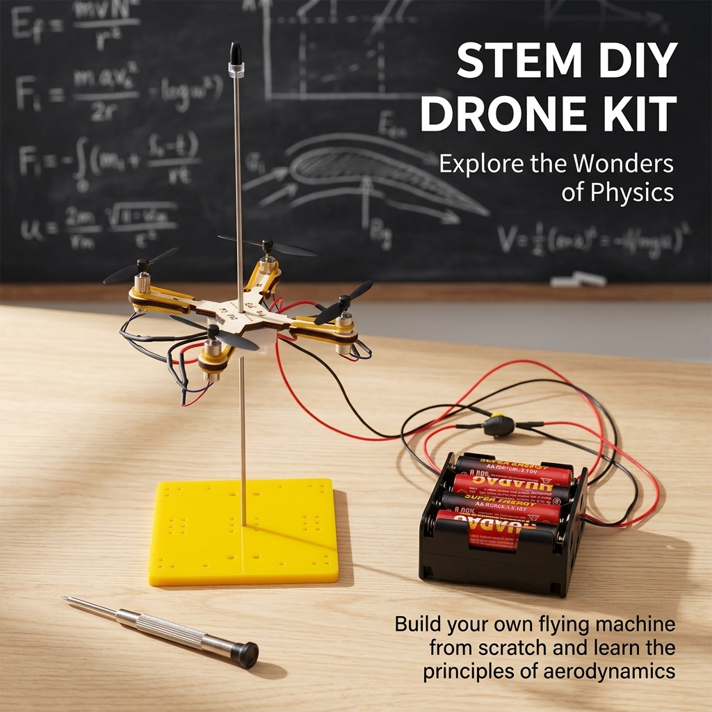 Kids Toys Drone - DIY Assemble Drone Helicopter Physics Exploration