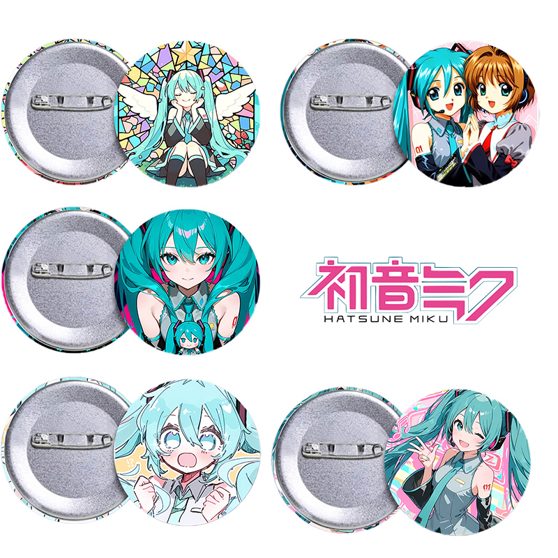 Kids Toys Japan - New Anime Hatsunes Miku Badge Anime