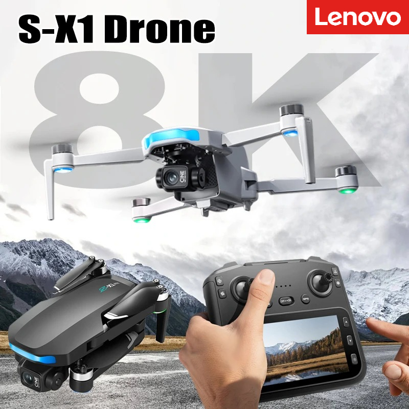Kids Toys Drone - Lenovo S-X1 Drone 8K HD Professional