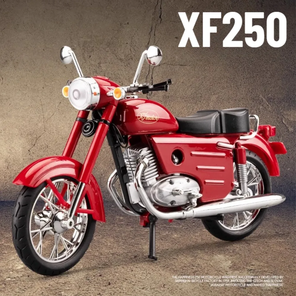 Kids Toys 10 Year Old - 1:10 Scale XF250 Motorcycle Model Toy
