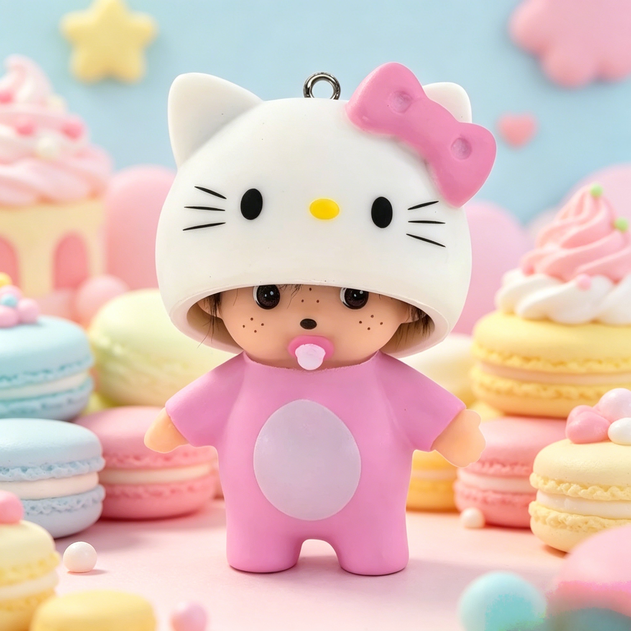 Kids Toys Japan - Cute Hello Kitty Keychain Anime Figure