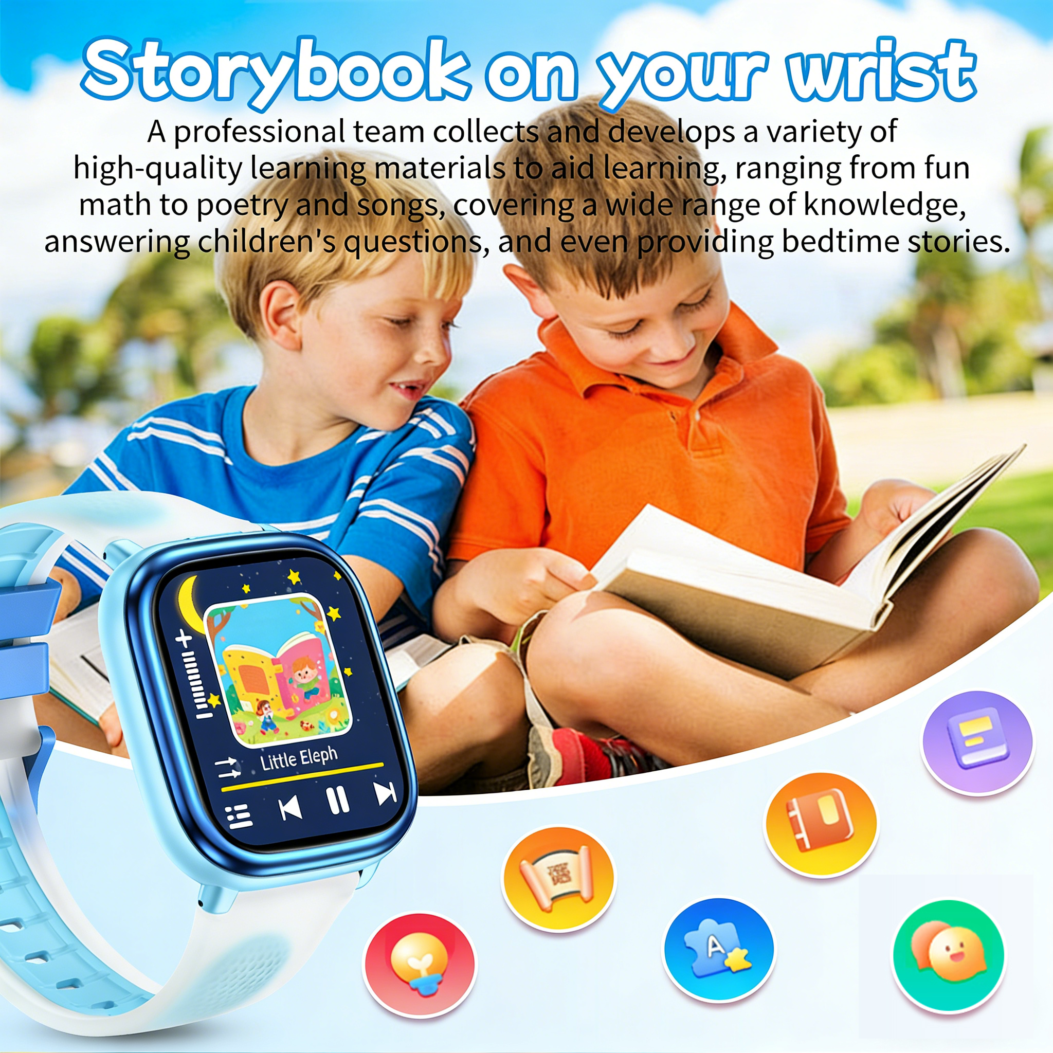 Kids Learning Smart Watch IP68 - đánh giá và giá Kids Smartwatch Gps