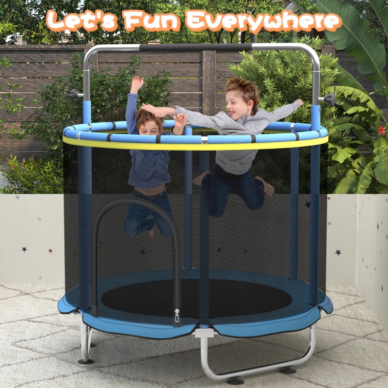 5FT Toddler Trampoline 8-in-1  - đánh giá và giá Trampoline Mini Indoor