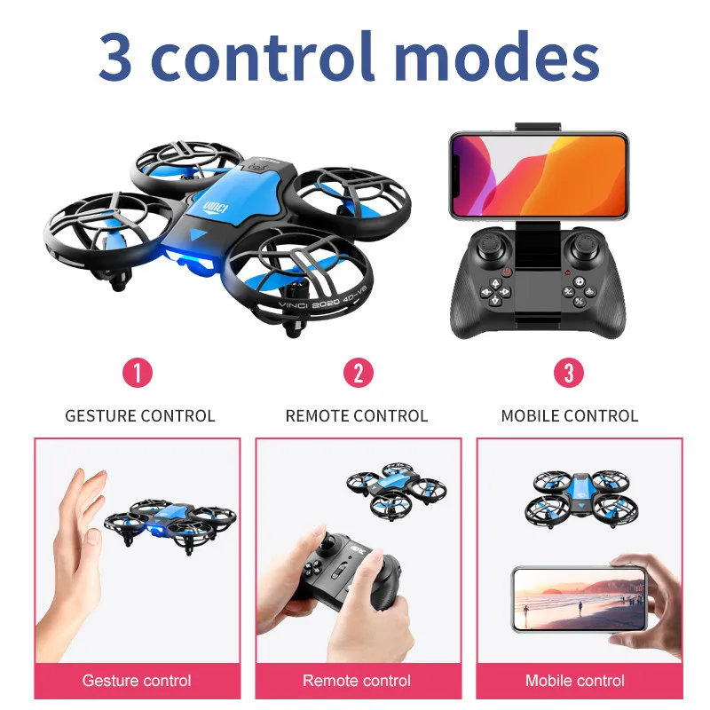 V8 New Mini Drone 4K Professio - đánh giá và giá Kids Toys Drone