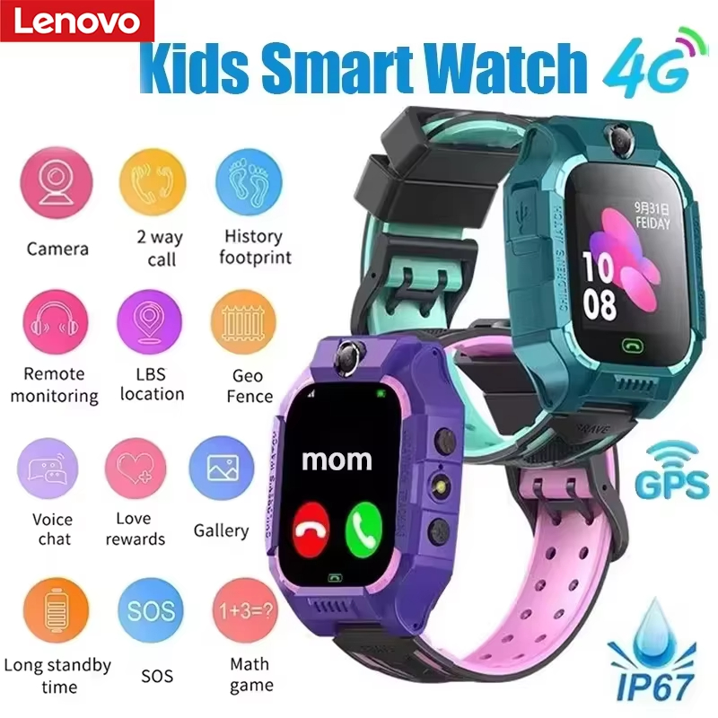 Lenovo Q19 Kids Smart Watch GP - đánh giá và giá Kids Smartwatch Gps