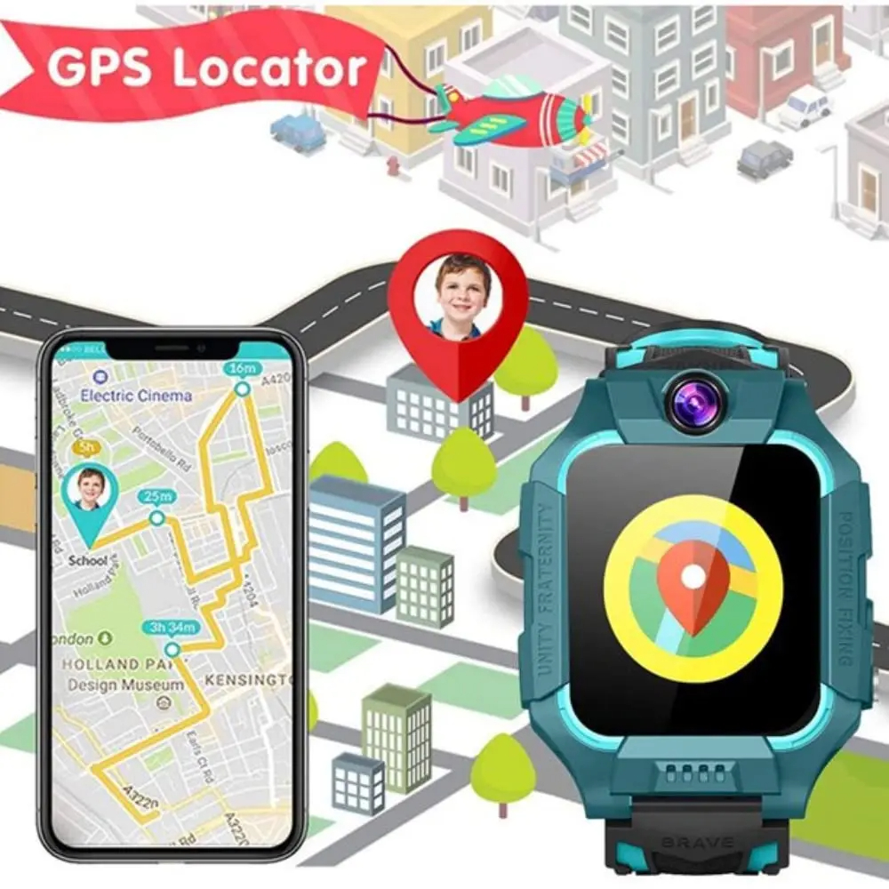 Lenovo Q19 Kids Smart Watch GP - đánh giá và giá Kids Smartwatch Gps