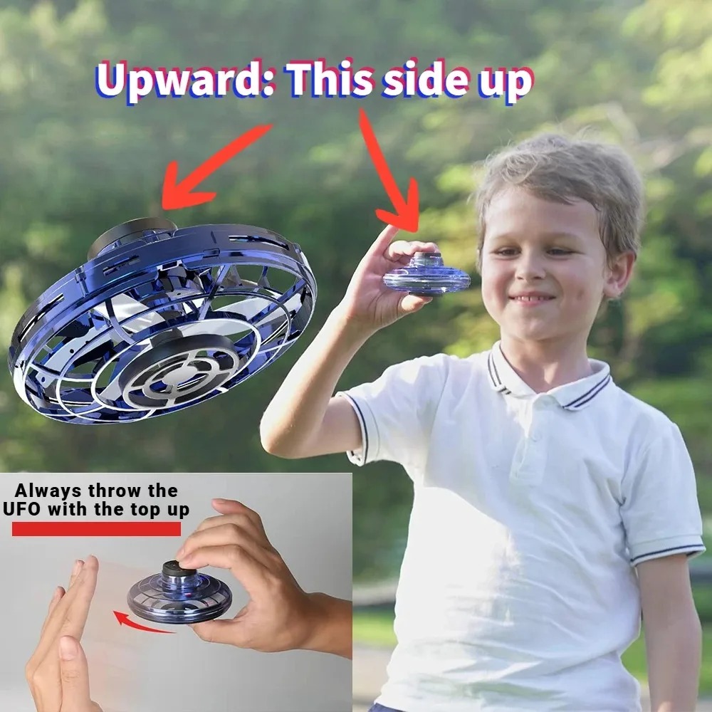 LED UFO Mini Drone - Flying He - đánh giá và giá Kids Toys Drone