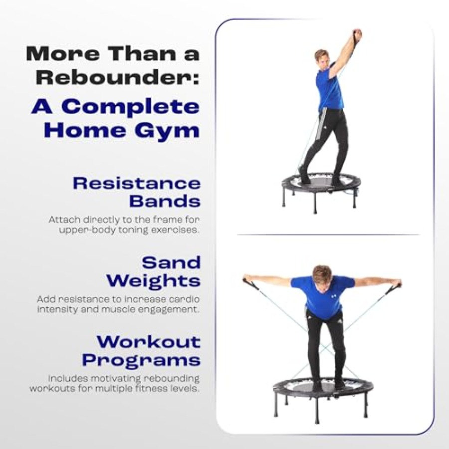 Maximus PRO Folding Rebounder  - đánh giá và giá Trampoline Mini Indoor