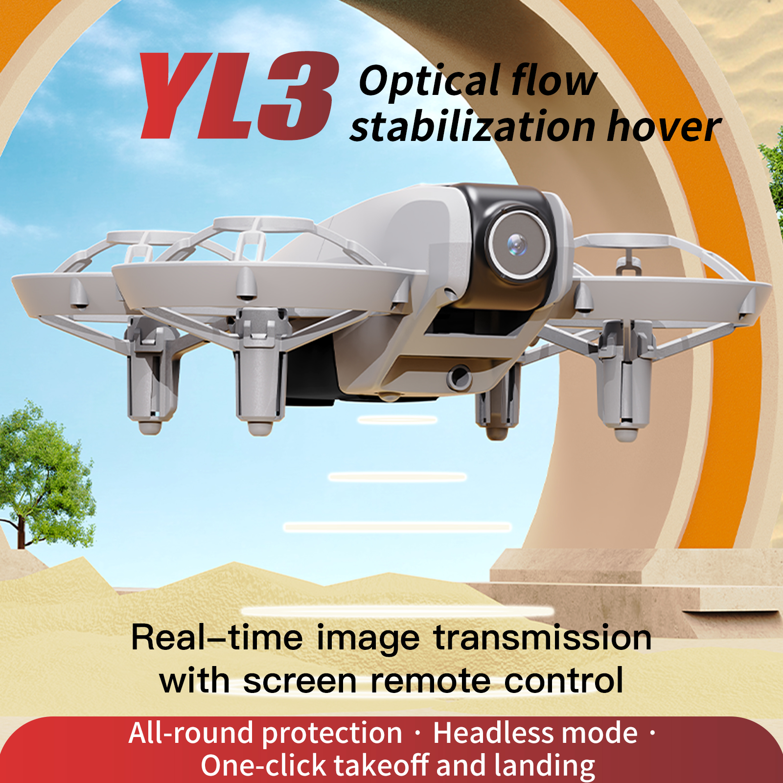 YL3 Remote-Controlled Drone wi - đánh giá và giá Kids Toys Drone