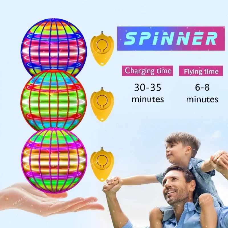 LED Light Up Flying Orb Boomer - đánh giá và giá Kids Toys Drone