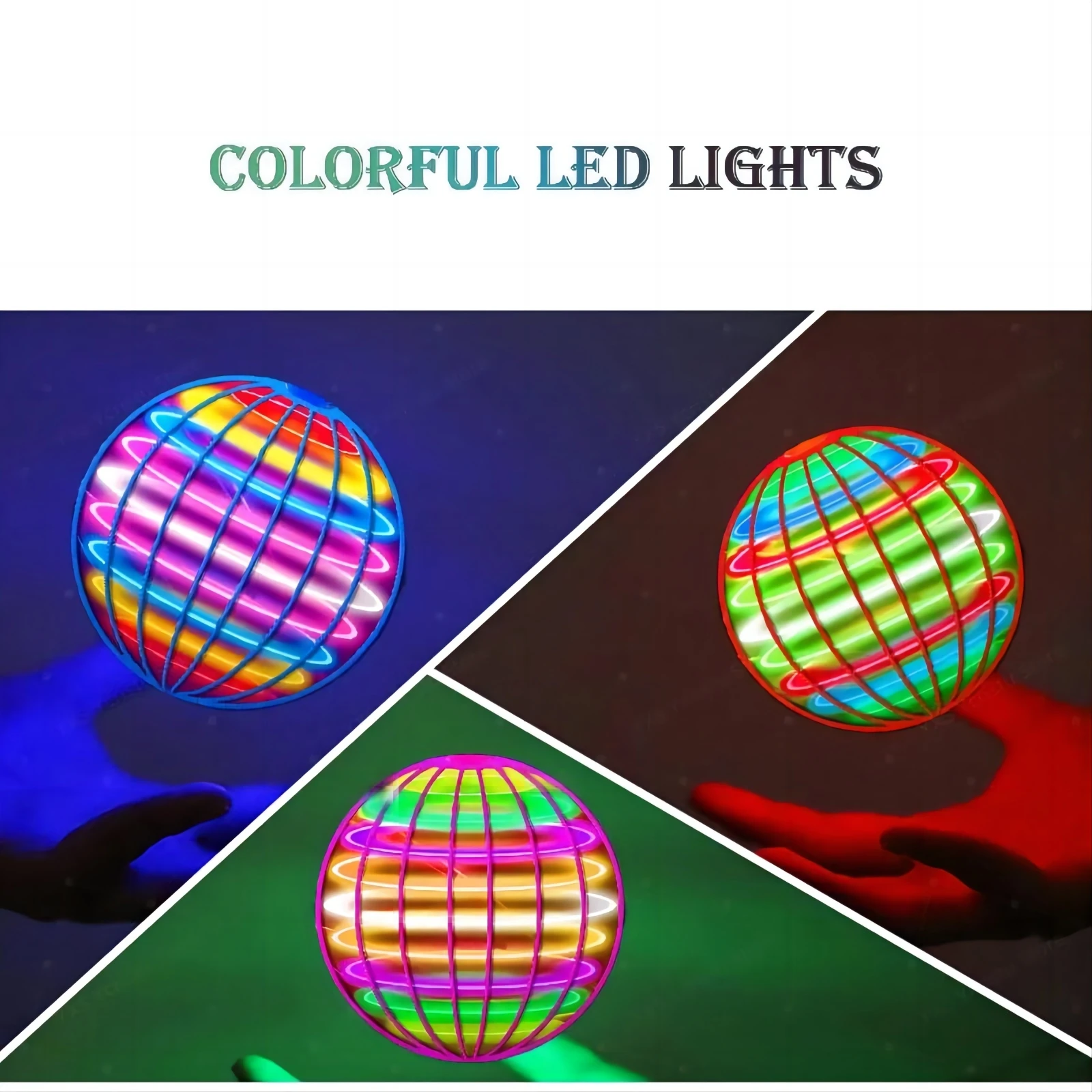 LED Light Up Flying Orb Boomer - đánh giá và giá Kids Toys Drone