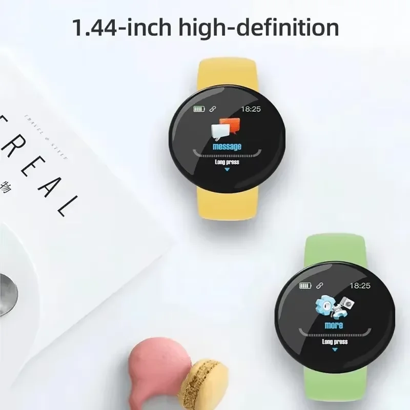 Children D18 Smartwatch Square - đánh giá và giá Kids Smartwatch Gps