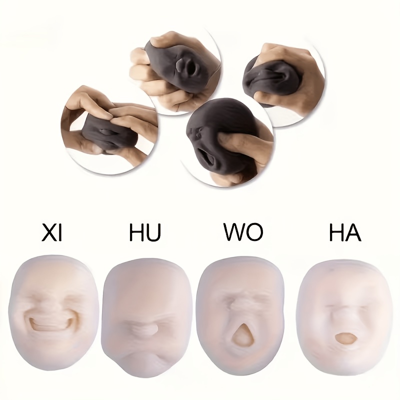 1Pc Expressive Funny Face Sque - đánh giá và giá Kids Quirky Toys