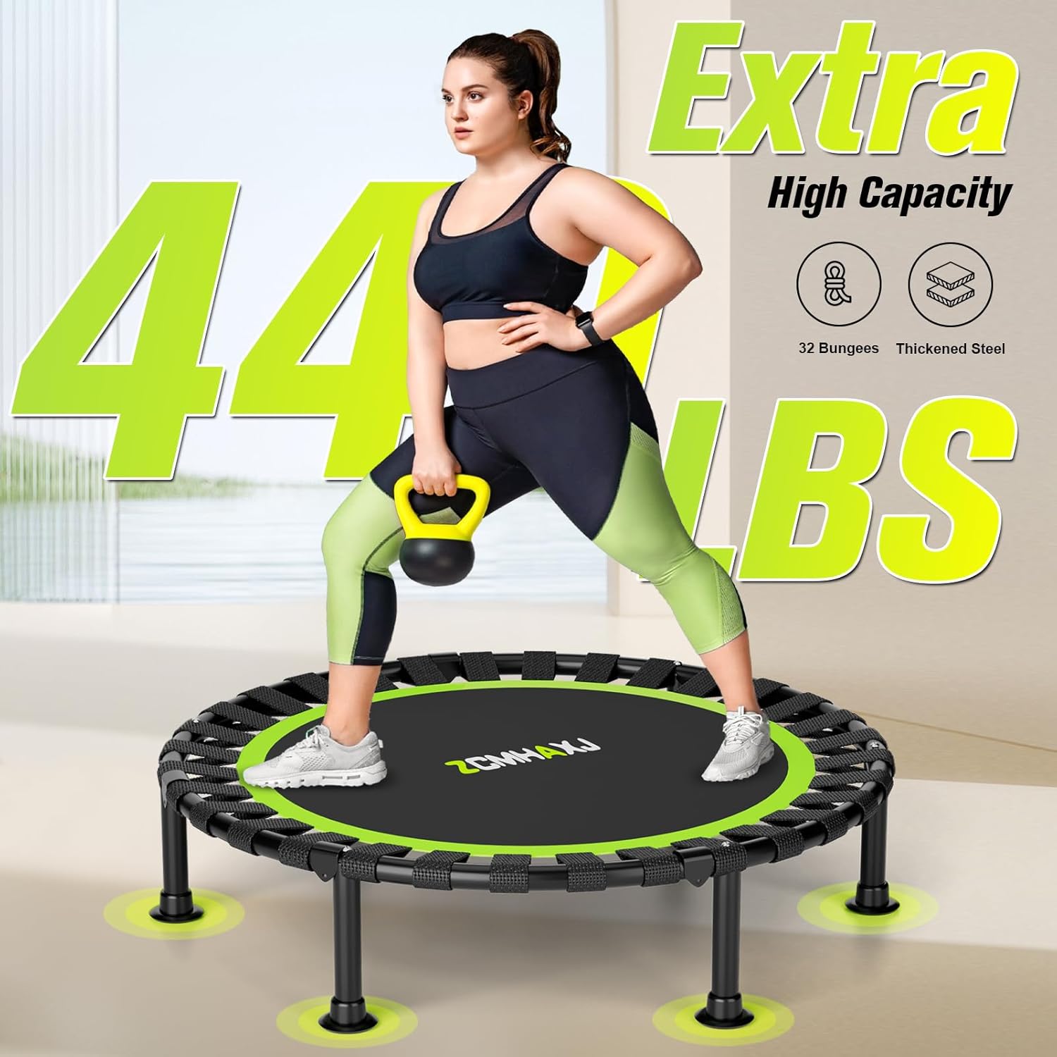 Foldable Mini Rebounder Trampo - đánh giá và giá Trampoline Mini Indoor