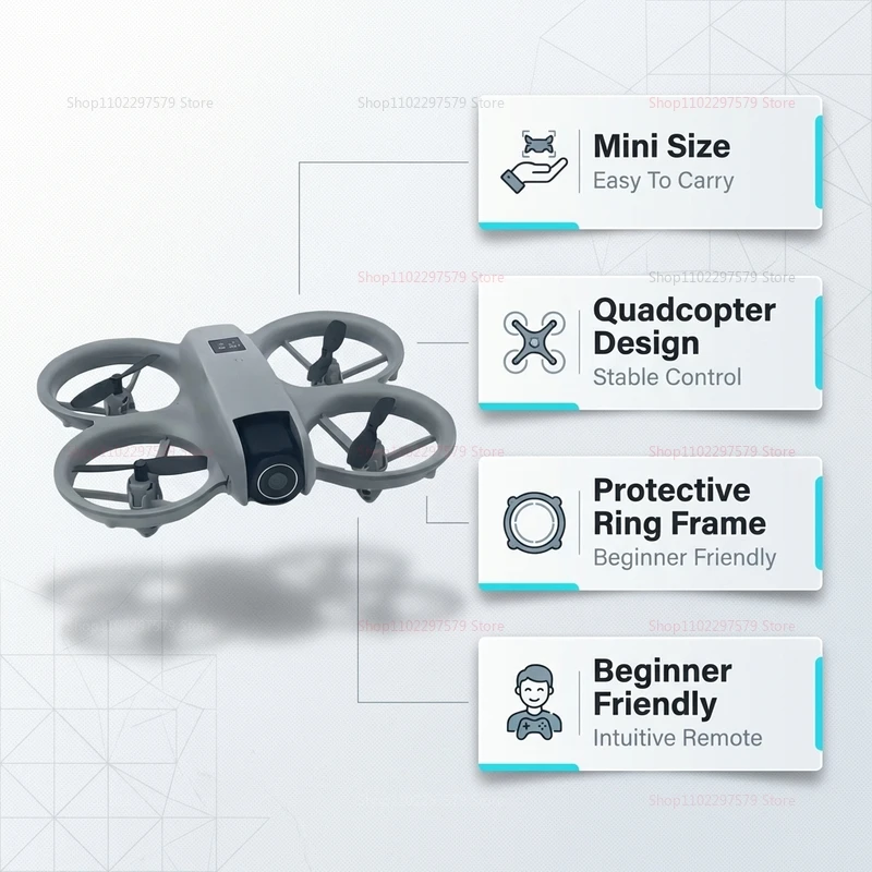 Mini Drone with 8K HD Camera F - đánh giá và giá Kids Toys Drone