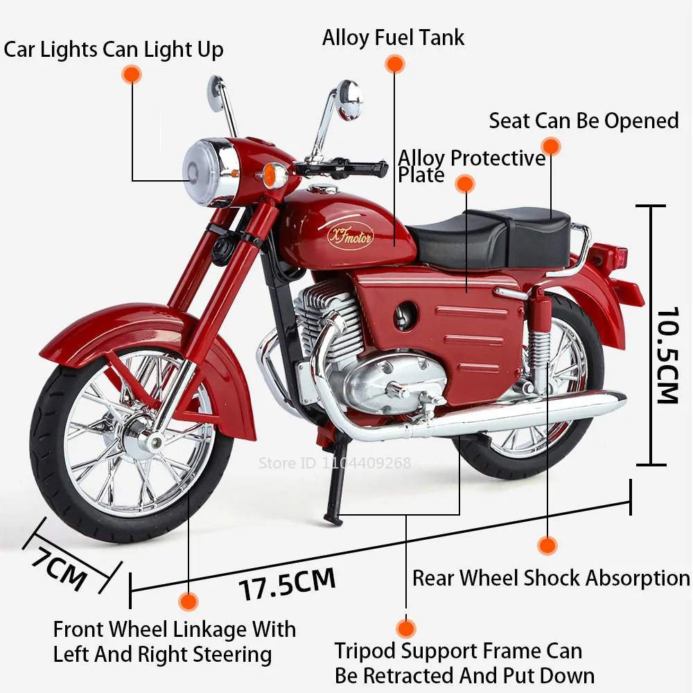 1:10 Scale XF250 Motorcycle Mo - đánh giá và giá Kids Toys 10 Year Old