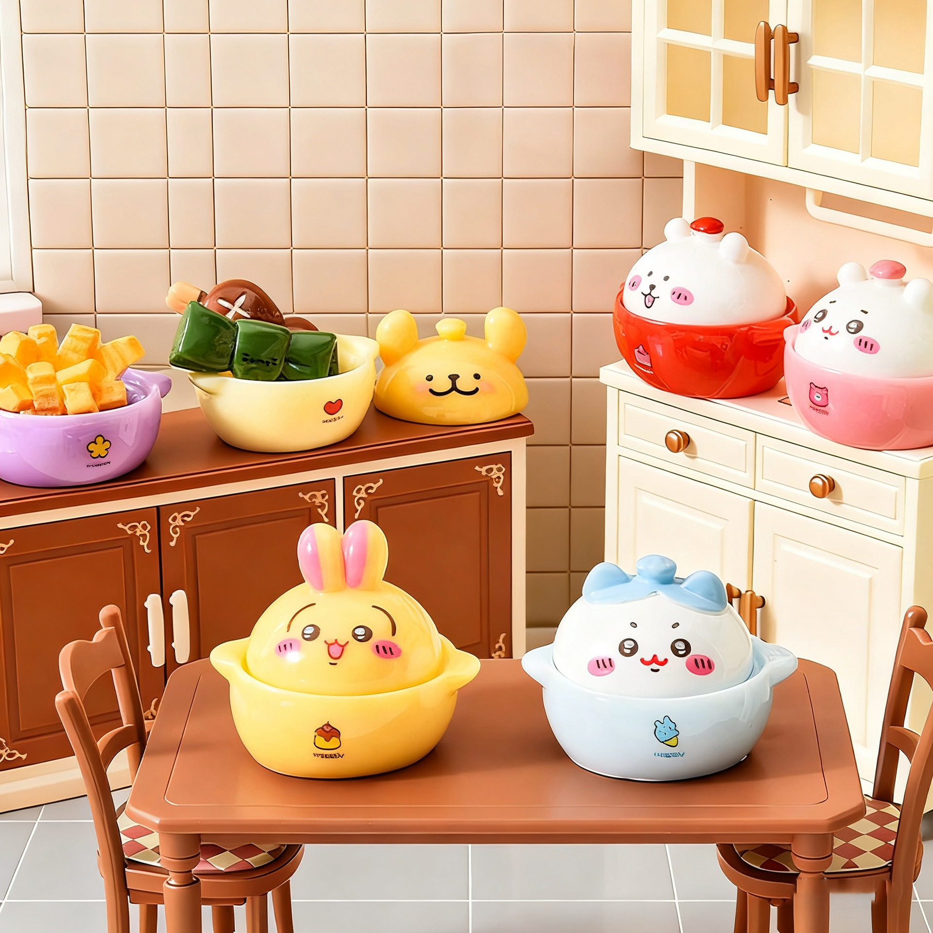 Colorful Animal Clay Pot Three - đánh giá và giá Kids Toys Japan